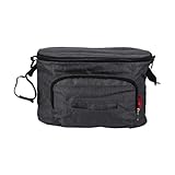 Toyvian Trolley-Tasche Haustier reisen abnehmbar Auto Veranstalter Sitz Kinderwagen-Organizer-Halter Kinderwagen Tasche Buggy-Organizer Kinderwagen Organizer Wagentasche Oxford-Stoff Grey