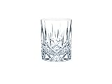 Nachtmann 8-teilig Becher-Set, Trinkgläser mit Schliff, Kristallglas, 395 ml, Noblesse, 105798