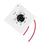 SEWACC Digitaler Zeitschaltuhr Steckdose mit LED Anzeige Programmierbarer Countdown Timer für Haushaltsgeräte Automatische Abschaltung zur Energieeinsparung Belastbarkeit Praktische