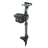Wasserstrahl Tiervertreiber, 0-270° Bewegungsaktivierter Sprinkler Bewegungsmelder für Tiersprenger, Multifunktional Bewegungsaktivierter Sprinkler