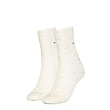Tommy Hilfiger Damensocken mit Punkten Light Beige Melange - 39/42