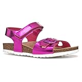 Geox J Adriel Girl C Sandal, Fuchsia, 31 EU