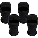 YEWCEP 4 Stücke Sturmhaube Motorrad Sommer, Motorrad Sturmhaube, für Herren und Damen Winddicht Multifunktional Gesichtshaube –UV-Schutz, Motorradfahren, Snowboarden für Radfahren Outdoor Sports