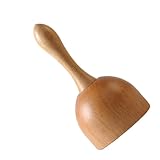 Manuelle Massagewerkzeuge - Holzpilzmassager, Massagekopfwerkzeug für Körperformung, geeignet für Nacken Hinterkopf Schulter Taille