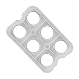 Ciieeo Silikon Ei Halterungsform Manuelle Form für DIY Projekte Hochwertiges Silikonmaterial Wiederverwendbar und Leicht zu Reinigen für Kreative Bastelarbeiten