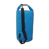[Fpbiagoq] Kajak Rafting Boot Fluss Trekking Schwimmen Angeln Outdoor Rucksack Schwimmtasche Rolltop Dry Bag zum Schwimmen, blau, 10 l, Wie abgebildet