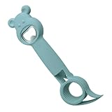 SHYYOULQE Ergonomischer Bierflaschenöffner, leicht zu reinigen, Flaschenstruktur, geeignet für verschiedene Flaschen, ergonomischer Grifföffner