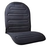 BURI Sitzheizung Auto, Autositzheizung Comfort Auflage 12V, Heizmatte, Beheizbare Auflage, 12V Schnellaufheizung Heizmatte, Beheizbare Sitzauflage Auto, Autositz-Heizkissen, schwarz