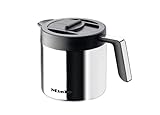 Miele Original Zubehör Kaffeekanne/Isolierkanne CJ Jug für Stand und Einbau Kaffeevollautomaten / 1 Liter Fassungsvermögen/hochwertiger polierter Edelstahl