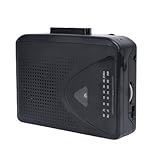 Ohulelks Tragbarer Kassettenspieler mit AM/FM-Radio, Stromversorgungsoptionen und Starkem Signalempfang, Ideal für Musik- und Nachrichtenliebhaber