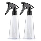 Dymoece Sprühflaschen, 280 ml Leer Wassersprühflaschen, Sprühflasche für Haushalt und Pflanzen, Kunststoff Zerstäuber Sprüher Flaschen für Pflanzen, Haare,Garten, Autopflege