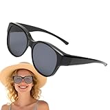 Polarisierte Sportsonnenbrille, UV-Schutz Sonnenbrillen mit Polarisationsfilter, UV400 Leichte Blendfreie Brille für Autofahren, Fahrradfahren, Golf und Sportaktivitäten