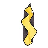 Fazvncv Outdoor-Sport-Handtuch, verdicktes Angelhandtuch, Mikrofaser, Camping, Angeln, Handtuch mit Clip, Handtuch, Angelzubehör