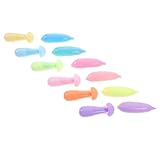 Artibetter 12 Stück Textmarker Markierungen Schreibwaren Stifte in Cartoon-form Farbglitter Highlighter Stift Entzückende Marker Markierung Hervorheben Kleine Highlighter Schreibutensilien Pp