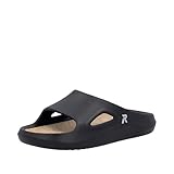 Rieker Herren Colton U3350 Slide, Schwarz, 47 EU