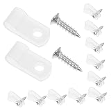 CHICAMPERA 100 Stück Lichterketten - clips Mit Edelstahlschrauben, 1/4 Zoll P/r - stil, Kabelmanagement - clips Für Die Drahtorganisation Für Außen - Und Innen - lichterketten