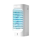 Tragbares Klimagerät für Zuhause, Klimagerät mit drei Geschwindigkeiten mit Filtersystem, kompakte Klimaanlage, geeignet für Büro und Zuhause, verschließbarer Luftauslass