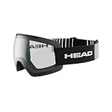 HEAD Unisex-Adult F-LYT Ski-und Snowboardbrille, Clear/Black, L