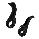Treki 2 Stück Fahrrad Lenkerhörnchen Verstellbar Fahrrad Lenkrad Hörner Ergonomisch Fahrradhörner, Fahrradgriffe Hörnchen, Kurz Innerbarends MTB Lenkerenden für Fahrradlenker 21,4 mm-22,2mm