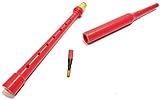 Practice Chanter von McCallum Dudelsack in Schottland – Junior-Länge/Kindergröße (PC1), Rot