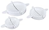 Metaltex Ravioli- und Maultaschenformer 3er Set Teigtaschenformer, Nudeln, Pasta, Weiß