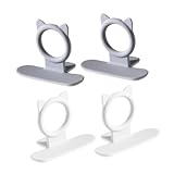 HIAKDOFT Selbstklebender Toilettensitzheber 4 Stück für Badezimmer Hygienisch Öffnen Toilettendeckelgriff Anti Schmutz Griff Vielseitig Nutzbar