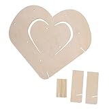 Abaodam Donut-ausstellungsstand Donut-halter-standparty Rustikale Tortenplatte Kuchenstand Tortenständer Aus Metall Kuchen Cupcake-ständer Donut-stand Tortenständer Hochzeit Holz Beige