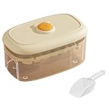 Eiswürfelbehälter-Set für 28 oder 56 Würfel, Cocktails, Kaffee, Gefrierschrank, Aufbewahrungsbehälter mit Druckschlüsseldeckel, Küchenwerkzeug