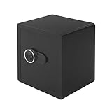 Elektronischer Tresor aus Stahl mit Doppelten Schlössern (Code+Schlüssel), Klein Safe Tresor Möbeltresor mit Abnehmbare Außerdem, Digitaler Wandtresor mit LED-Licht für Büro, Hotel, Geld, Schmuck