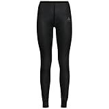 Odlo Damen Funktionsunterwäsche lange Unterhose ACTIVE F-DRY LIGHT ECO, black, M