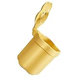 DECHOUS Blumenförmiger Müllbehälter Für Schlafzimmer Bequemer Mülleimer Mit Deckel Für Schreibtisch Mülldose Für Büro Und Zuhause Praktischer Abfalleimer