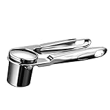Knoblauchpresse Edelstahl - Premium Mincer -Werkzeug | Abnehmbarer Griff Brecher | Rost -Proof -Geschirrspüler Sicherem Hubschrauber, Minkerndes, Sauberes Professionelles Küchenzubehör Haltbare