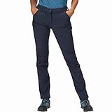 Regatta Damen Fenton Wasserabweisend und Windabweisend Softshell Regular Leg Hose 38 EU, Navy