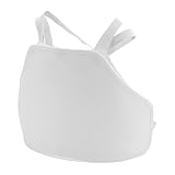NIZUUONE FIE Zertifiziert Fechten Brustschutz für Männer Verbessert Flexibilität Optimales Männliches Fit Ergonomisches Design mit Hochfestem Kunststoffmaterial für den Schutz des Zauntrainings (L)