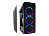 LC-Power Midi 703B Quad-Luxx - ATX Gaming-Gehäuse, LC-703B-ON
