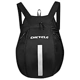 Motorradhelm-Rucksack – 28 X 46 Cm, Geräumiger Aufbewahrungshalter, Leichte Reittasche | Sicheres Reißverschlussfach, Wasserabweisender Outdoor-Rucksack, Reise-, Wander- Und Campingzubehör, Motorradhe