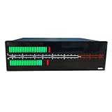 Greabuy Musikspektrumanzeige mit LED-Bildschirm, auditiver Schallzähler USB