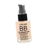 Mobestech Feuchtigkeitsspendende getönte Creme mit Anti Aging langanhaltender Foundation und Concealer für Frauen natürlicher Glow porenfrei hautfreundlich leichte Textur Beige für