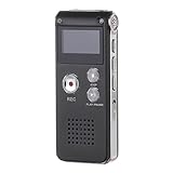 Gorise 8 GB Digitaler Sprachrekorder Mit Spracherkennung, 800 Stunden Aufnahmezeit Und Rauschunterdrückung Für Vorträge, Meetings, Interviews, MP3-Player Und Mehr