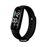 Kinderuhr Junge, Digitaluhr Kinder, Wasserdichter Mode Digitaluhr, Uhrzeit und Datum anzeigen, Sports Outdoor Armbanduhr für Jungen und Mädchen (Schwarz)