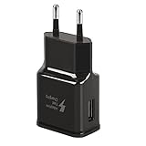 USB Ladegerät Netzstecker Handy Universal Netzteil für Samsung Galaxy S7 S8 S9 S22 S21 S20 S10/Edge/Plus/Active, A03/A13/A34/Z Flip3, Z Fold4 /Note 5/8/9/10, Ersatz-Original Schnellladegerät