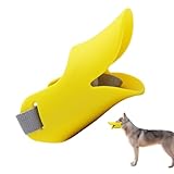 Verstellbarer Maulkorb Für Hunde – Silikon Hundemaulkorb Mit Entenmaul-Design | Trainingsmaulkorb Mit Verstellbaren Riemen Für Große, Kleine Und Mittelgroße Hunde Gegen Bellen Und kauenn