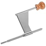 OSALADI Handlicher Käsereibe aus Edelstahl mit Griff Drehbares Käserad für Käse Schokolade und Gewürze Manuelle Käseschneiderteile Bruchfest und Leicht zu Reinigen