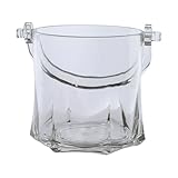 Oxtxuzdm Tragbarer Runder Champagnerkühlerweinkühlungsschale Eiscontainer Getränkekühler Mit Griffzubehör Freien Kühler Freien