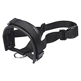 Bequemer weicher Maulkorb – verstellbarer, weicher Maulkorb, Anti-Bell-Mundabdeckung, verhindert Hundebeißen, Kauen, Bellen, atmungsaktiver Nylon-Maulkorb für Hunde, sichere Passform, Haustierbedarf