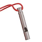 CXNXFD Titan Signalpfeife Pfeife Trillerpfeife mit Schlüsselband,Trillerpfeife Laut für Camping im Freien, Outdoor,Wandern, Jagen, Überleben im Notfal Laute Lautstärke