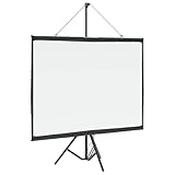 vidaXL Beamer Leinwand mit Stativ 60 Zoll 4:3, Projektionswand, Leinwand, Heimkino-Leinwand, Beamer Leinwand, Rolloleinwand