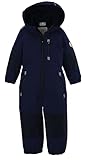 first instinct by killtec Jungen Fiow 35 Mns Onpc Softshell Overall mit Kapuze, dunkelblau, 110/116 EU