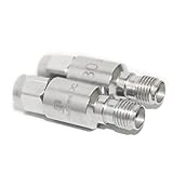 UU TOJOIN 2PCS RF Koaxial-Dämpfungsgerät, 8GHz 30dB 2W 50Ohm SMA Stecker auf SMA Buchse Fester Dämpfungsregler