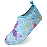 YloveM Badeschuhe Kinder Schwimmschuhe Kleinkind Wasserschuhe Mädchen Jungen Beachschuhe rutschfeste Aquaschuhe Strandschuhe für Baby Strand Schwimmbad Surfschuhe